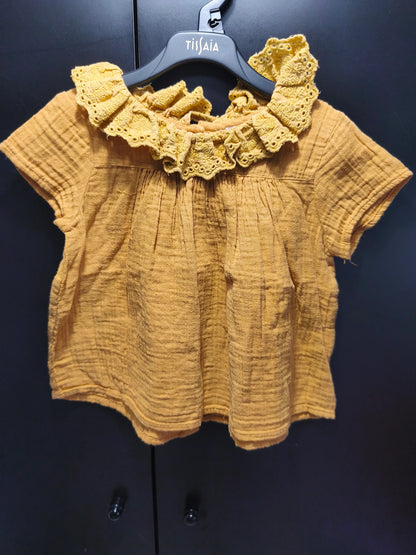 T-Shirt Moutarde – 4 Ans ref 593