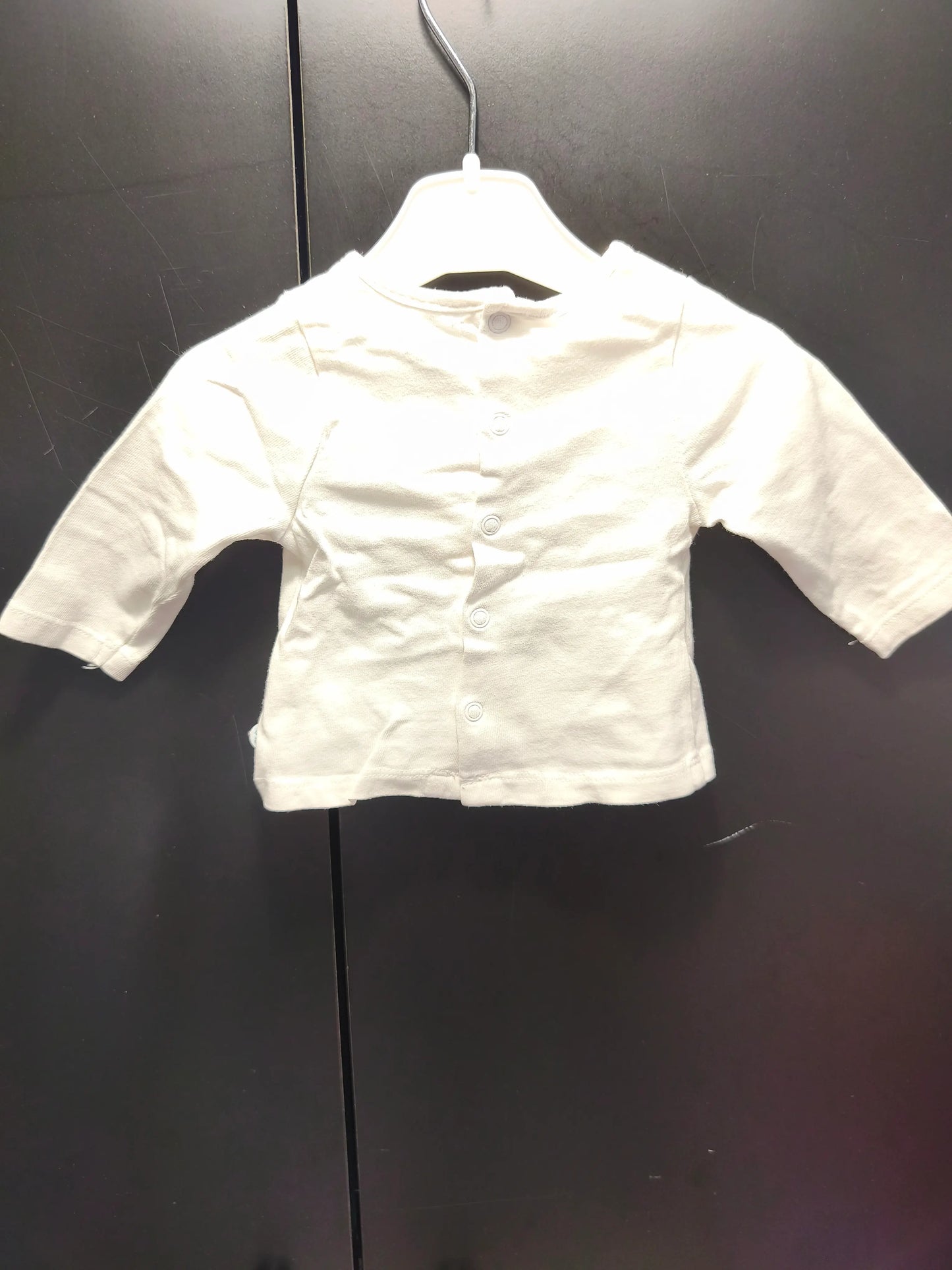 T-Shirt Papillon Bleu – 1 mois ref 610