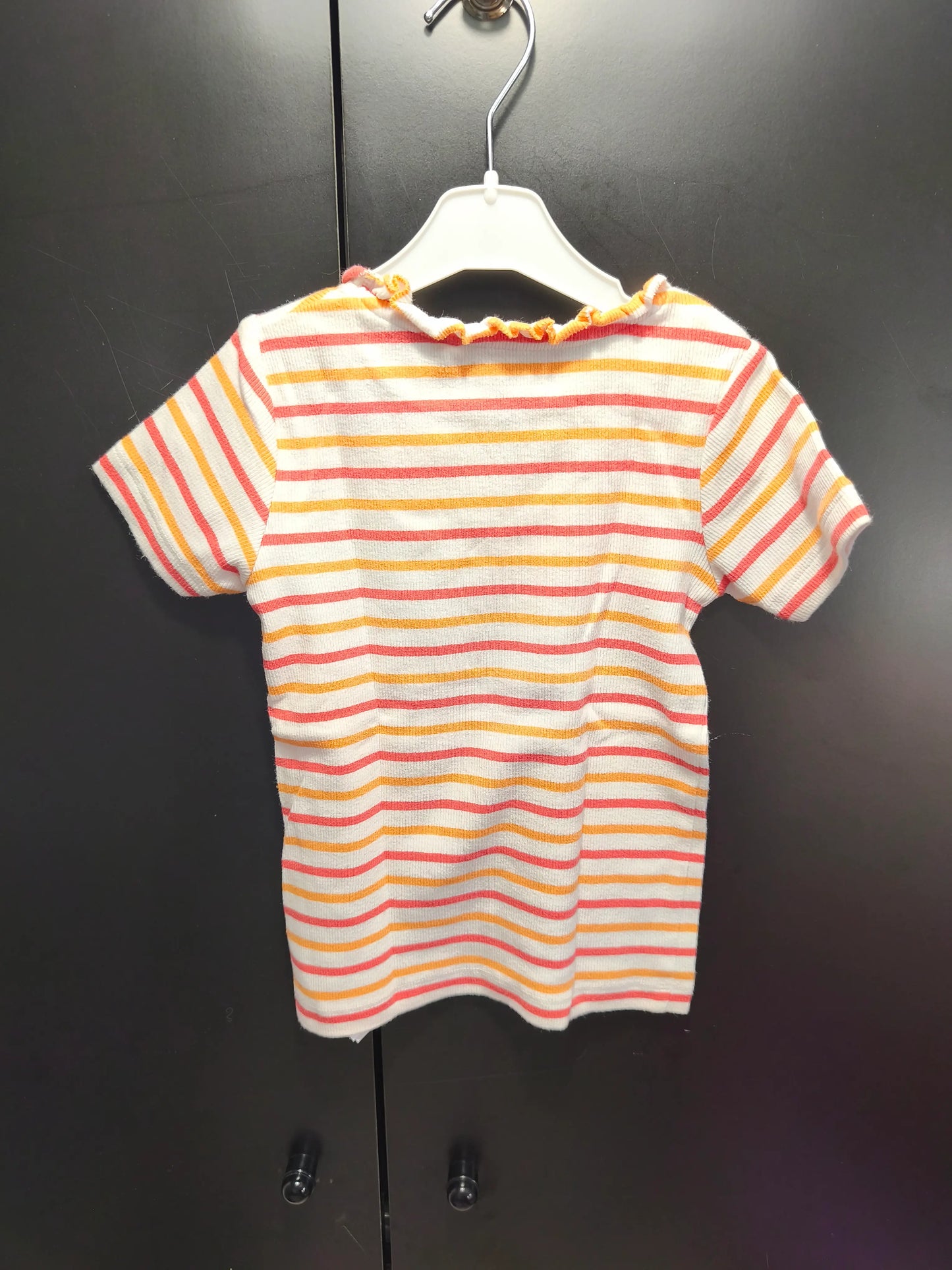 T-shirt Corail et Orange “Love” – 5 Ans ref 548