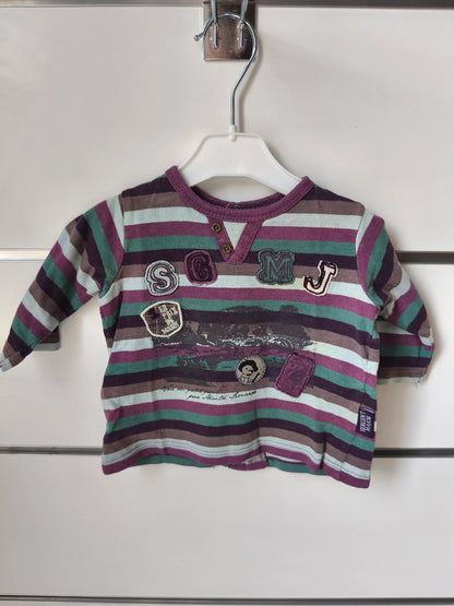 T-shirt Rayé - 3 mois  ref 442