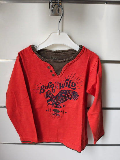 T-shirt Rouge 6 ans ref 644