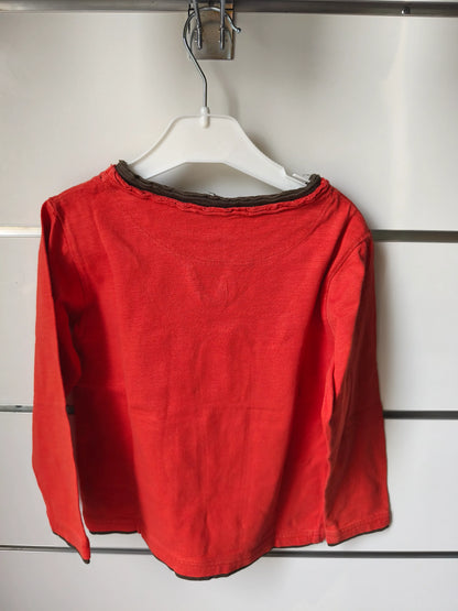 T-shirt Rouge 6 ans ref 644