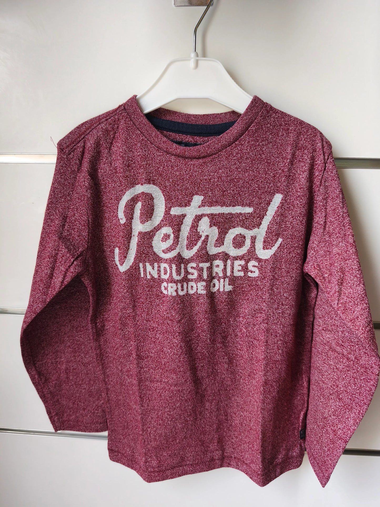 T-shirt Rouge Chiné 6 ans ref 653