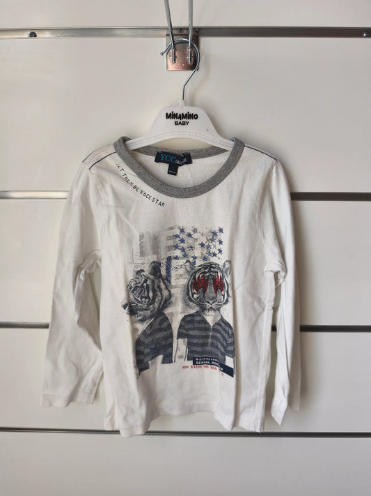 T-shirt “Homme Tigre” - 4 ans ref 508