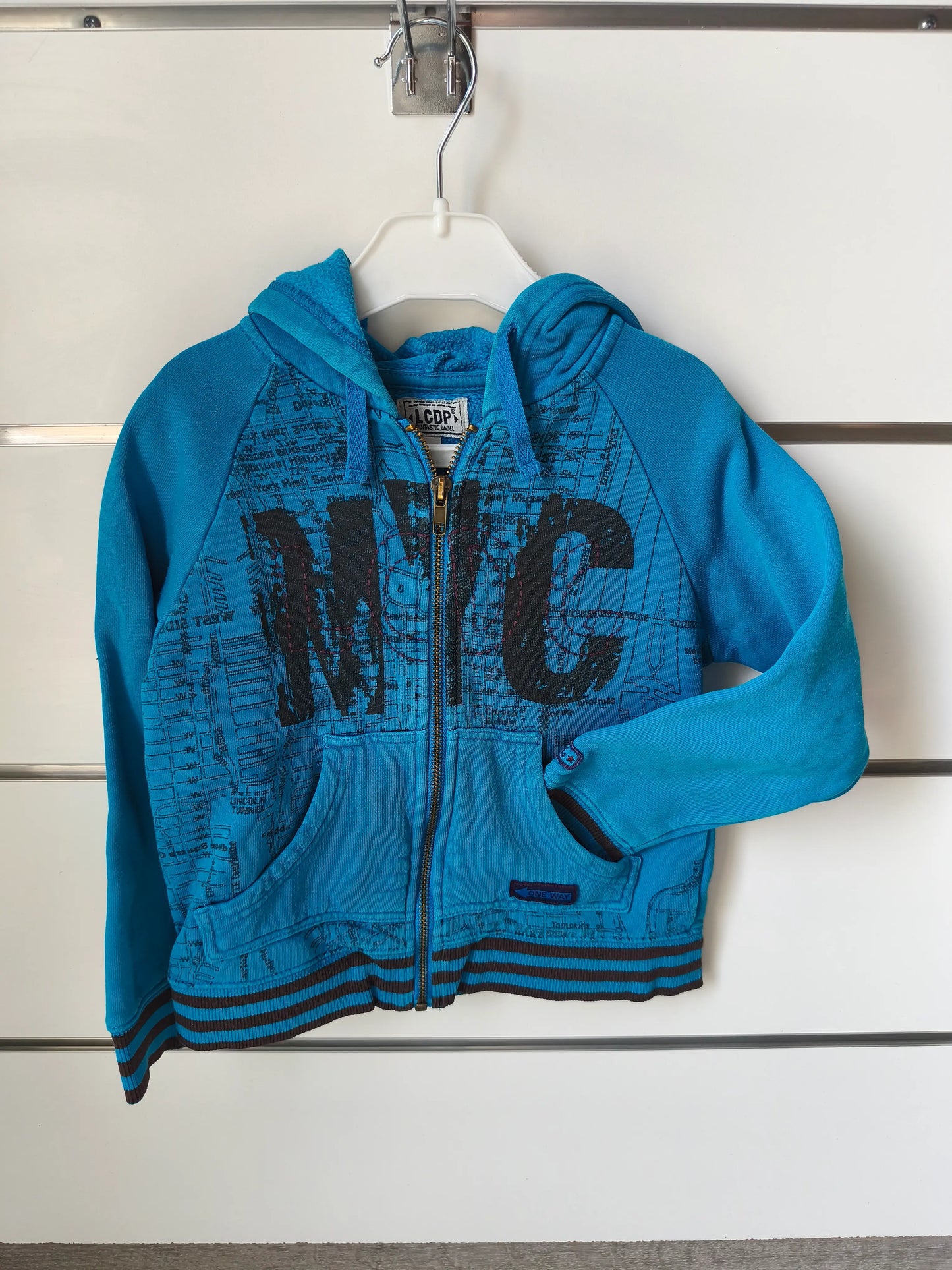 Veste Bleue à Capuche - 5 ans ref 473