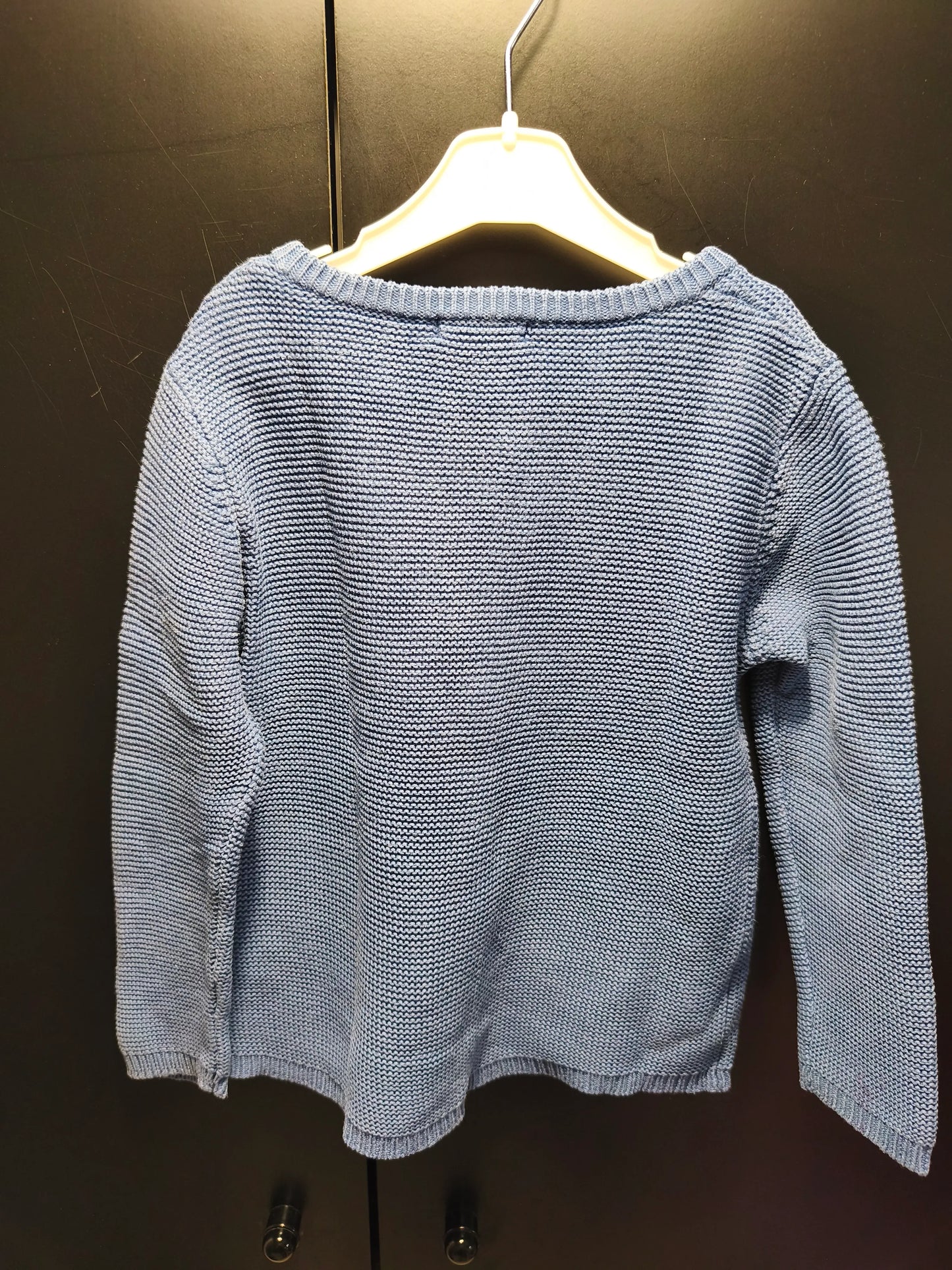 Veste Bleue Boutons en Bois – 4 ans ref 598