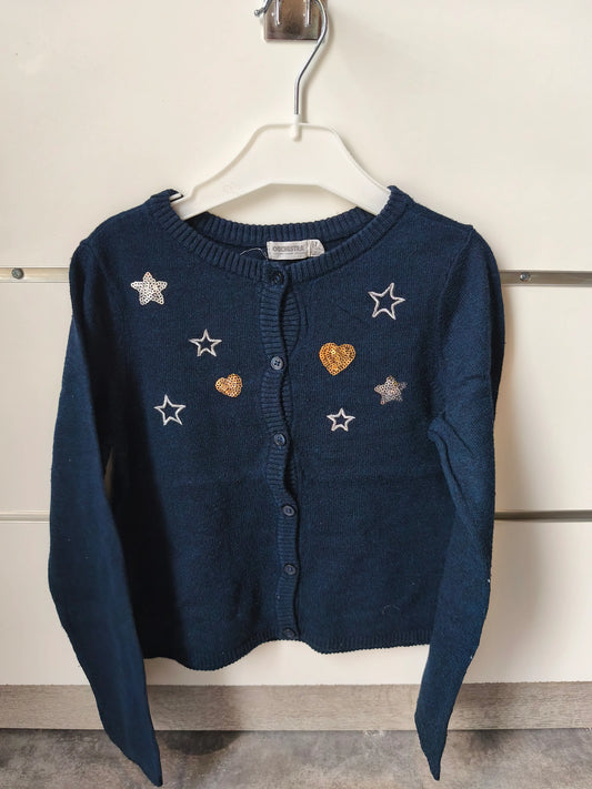 Veste Bleu Nuit 6 ans ref 634