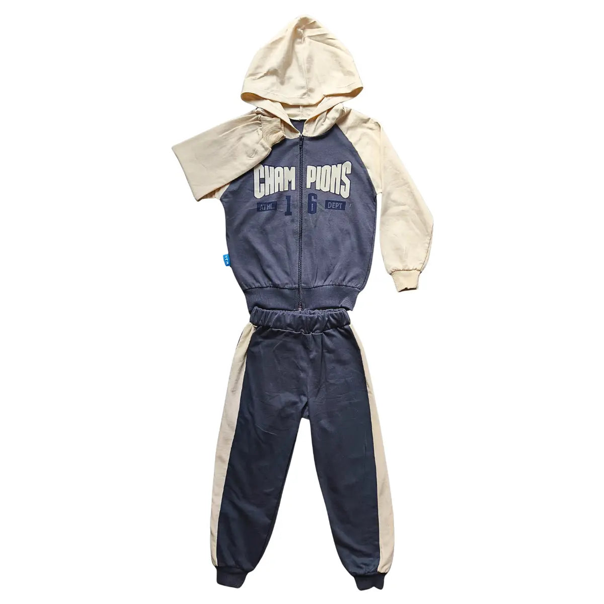 Veste Champions noire & beige + pantalon assorti