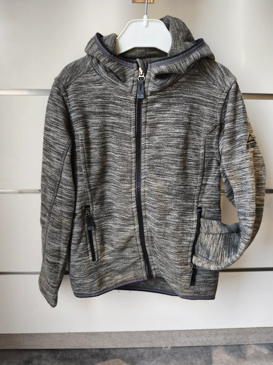 Veste Grise à Capuche 6 ans ref 670