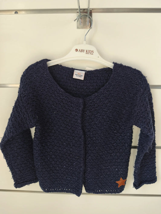 Veste Tricotée Bleu Nuit 5 ans ref 617